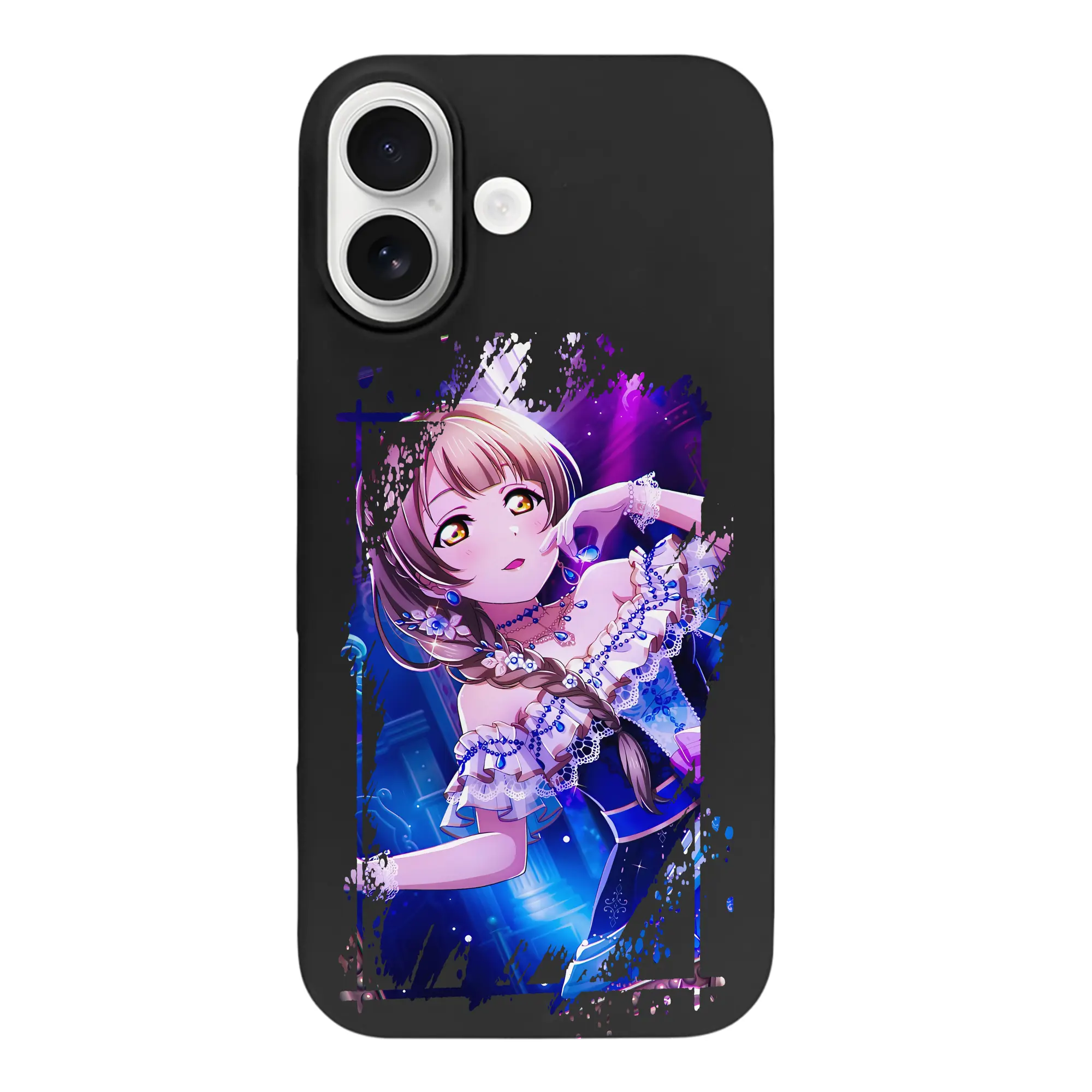 Love Live! グッズ,南ことり - iPhone 17 シリーズ シリコンケース 薄型 耐衝撃 指紋防止 ソフトタッチカバー 精密フィット 傷防止 保護ケース iPhone 17/17 Air/17 Pro/17 Pro Max 対応